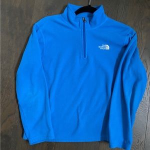 The north face fleece quarter zip up